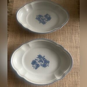 Pfaltzgraff York Towne 8’ Oval Dish Set of 2
